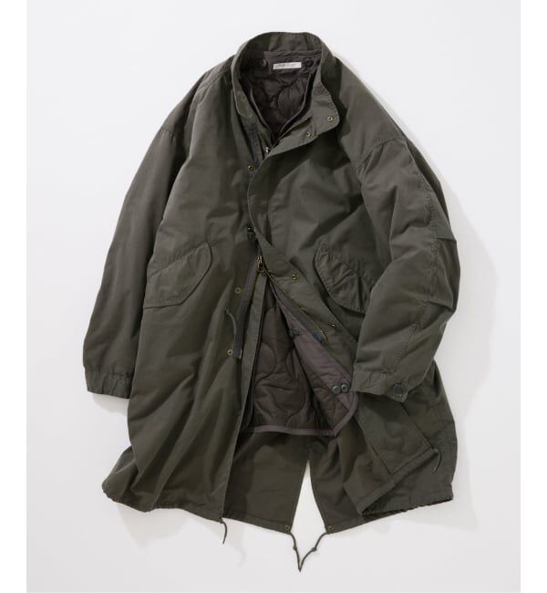 JOURNAL STANDARD「M65 フィッシュテールパーカー ガーメント ダイ / ライナー付き / モッズ」|ミリタリー・モッズコート|