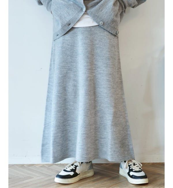 journal standard luxe「ボイルメリノウールスカート」|スカート|グレー