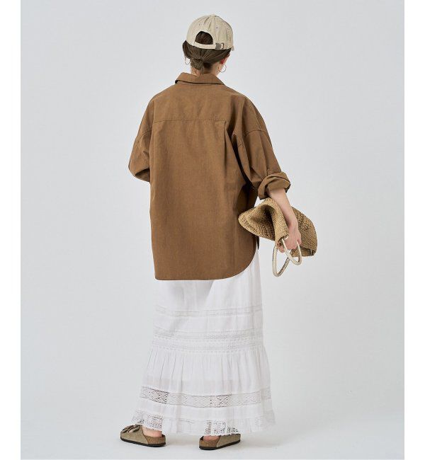 FRAMeWORK「H 別注VINTAGE LIKEコットンレーススカート」|スカート|