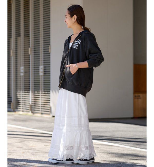 FRAMeWORK「H 別注VINTAGE LIKEコットンレーススカート」|スカート|