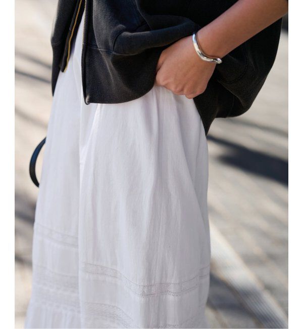 FRAMeWORK「H 別注VINTAGE LIKEコットンレーススカート」|スカート|