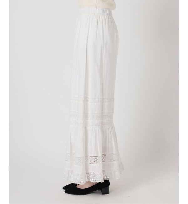 FRAMeWORK「H 別注VINTAGE LIKEコットンレーススカート」|スカート|