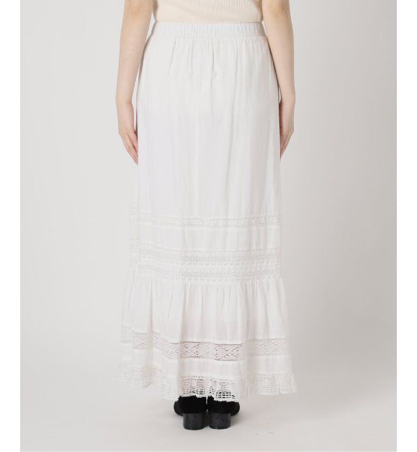 FRAMeWORK「H 別注VINTAGE LIKEコットンレーススカート」|スカート|