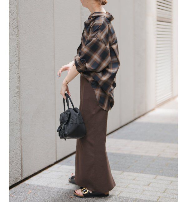 Spick and Span「《WEB限定》ウォッシャブルニットタイトスカート」|スカート|