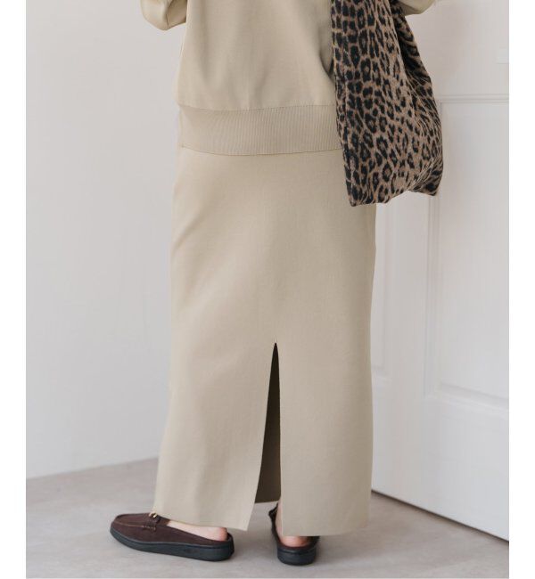 Spick and Span「《WEB限定》ウォッシャブルニットタイトスカート」|スカート|