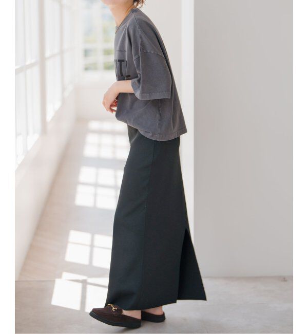 Spick and Span「《WEB限定》ウォッシャブルニットタイトスカート」|スカート|