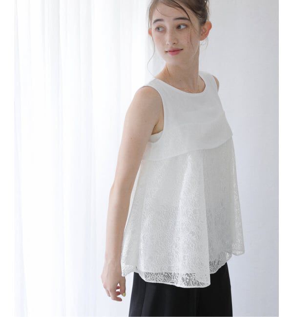  「【洗える】レイヤード風カットソー」|Tシャツ・カットソー|