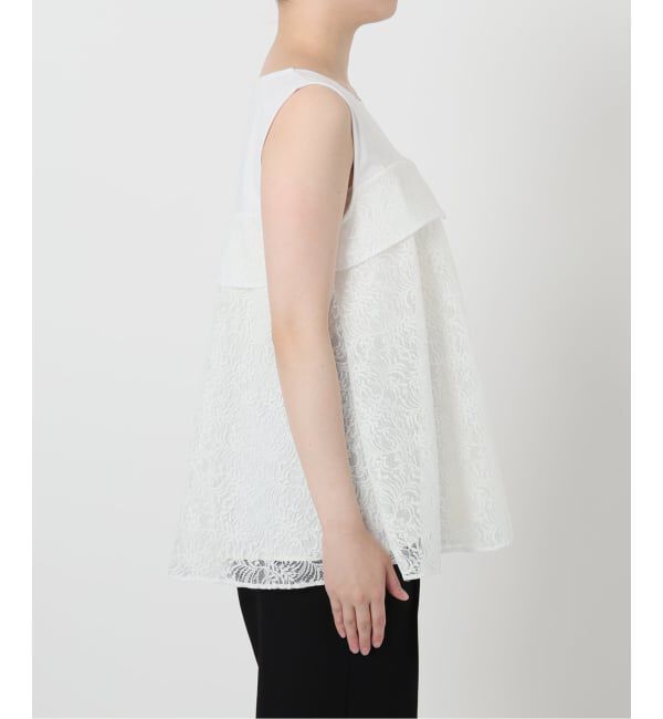  「【洗える】レイヤード風カットソー」|Tシャツ・カットソー|