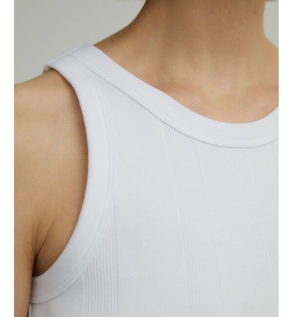 BEIGE,「CYRILLE / リブタンク」|タンクトップ|