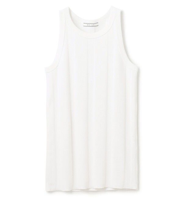 BEIGE,「CYRILLE / リブタンク」|タンクトップ|