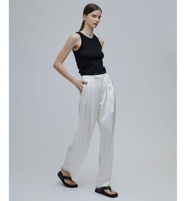 BEIGE,「CYRILLE / リブタンク」|タンクトップ|