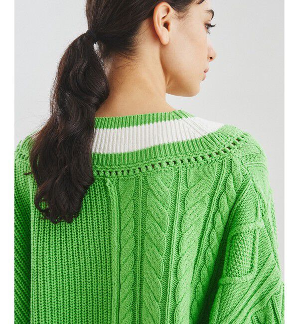  「アシメトリーニットトップ」|ニット・セーター|