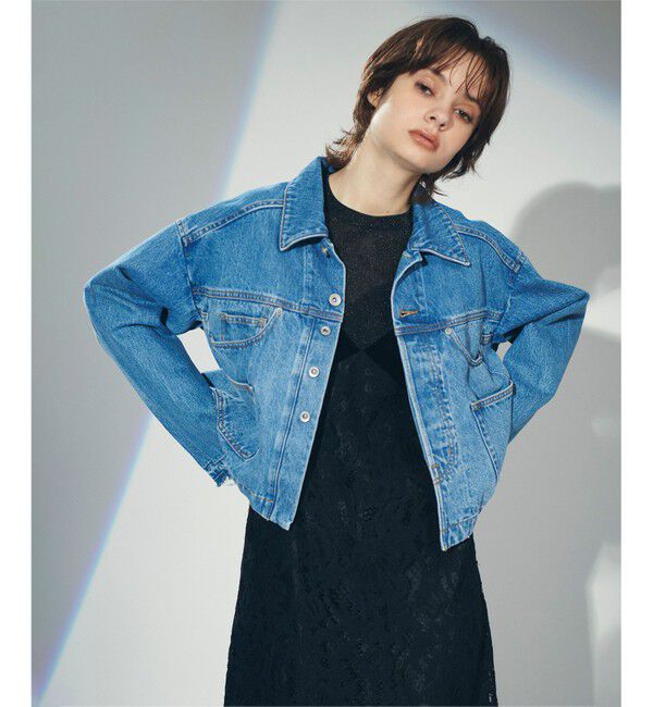 Diagram「リメイク風デニムジャケット」|デニムジャケット|