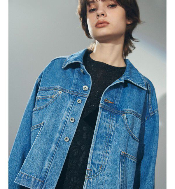 Diagram「リメイク風デニムジャケット」|デニムジャケット|