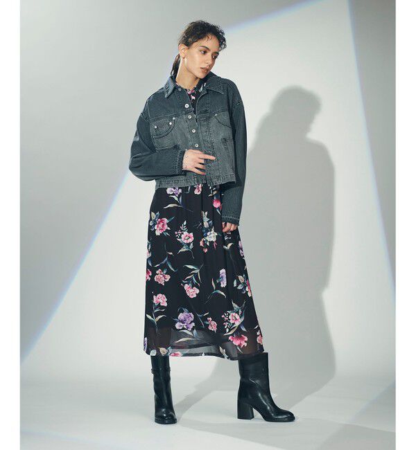 Diagram「リメイク風デニムジャケット」|デニムジャケット|