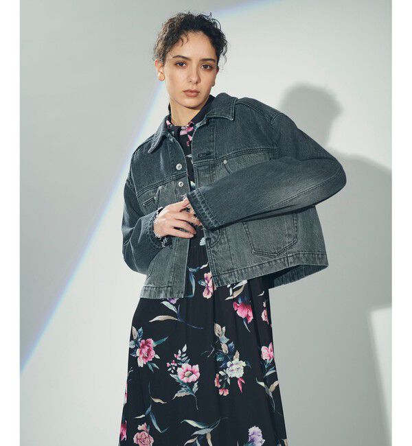 Diagram「リメイク風デニムジャケット」|デニムジャケット|