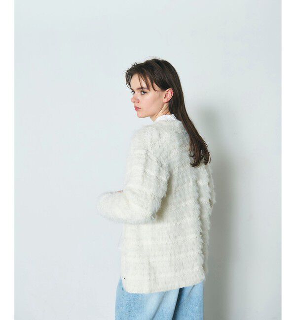 Diagram「フェザーツイードニットカーディガン」|カーディガン|