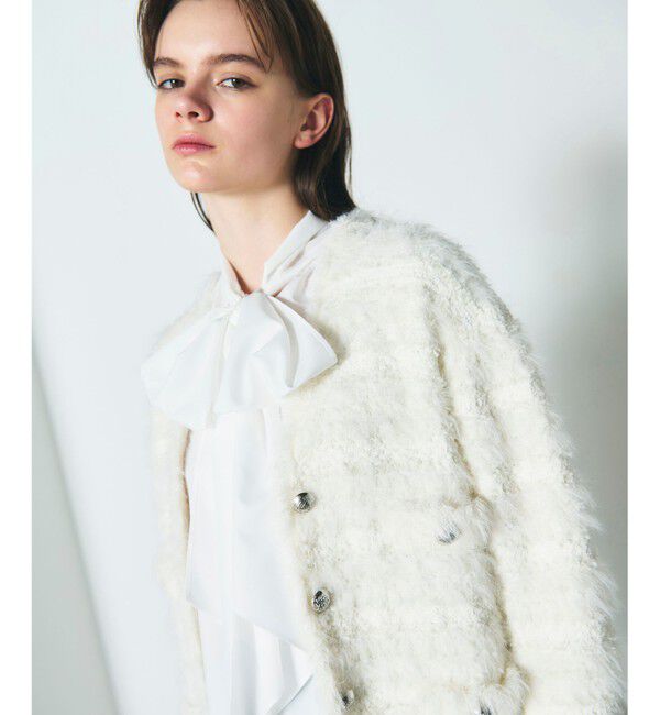 Diagram「フェザーツイードニットカーディガン」|カーディガン|