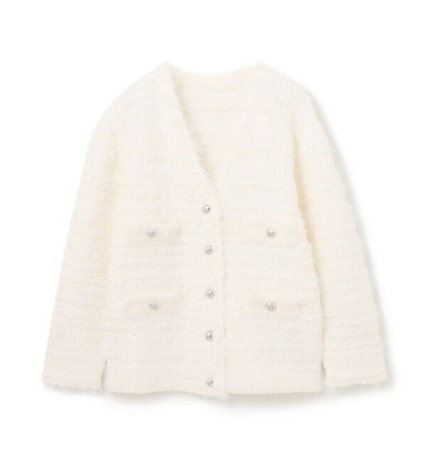 Diagram「フェザーツイードニットカーディガン」|カーディガン|