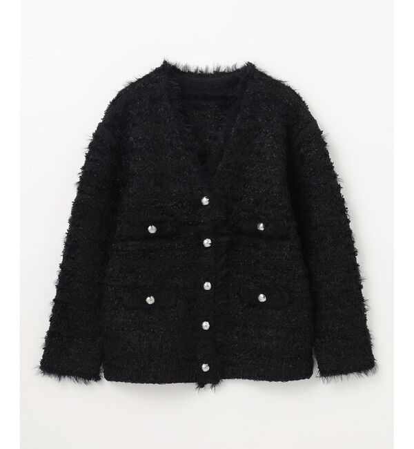 Diagram「フェザーツイードニットカーディガン」|カーディガン|