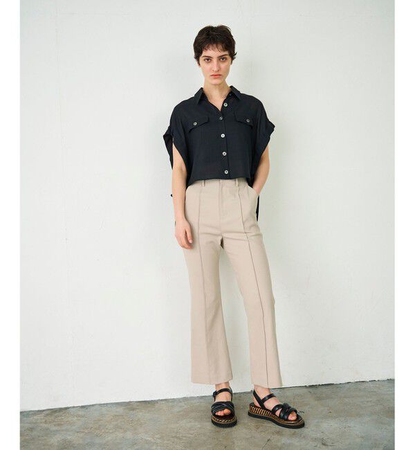 Diagram「スリムフレアパンツ」|その他|ベージュ