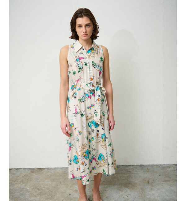 Grace Class「バックコンシャスプリントワンピース」|ワンピース|キナリ