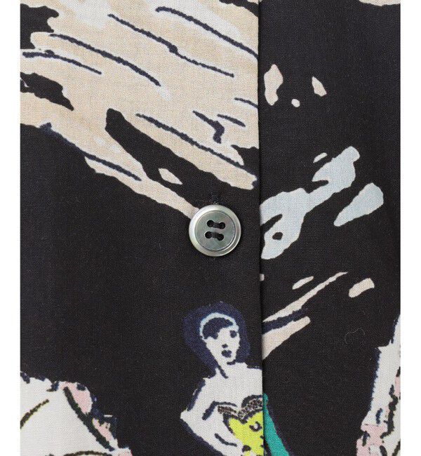 Grace Class「バックコンシャスプリントワンピース」|ワンピース|