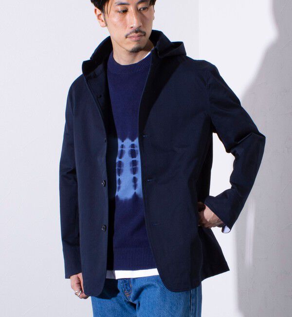 GLOSTER「【GLOSTER/グロスター】スタンドフードブルゾン 春アウター 春ブルゾン」|ブルゾン・スタジャン|