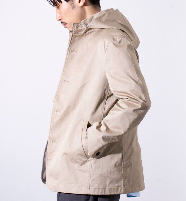 GLOSTER「【GLOSTER/グロスター】スタンドフードブルゾン 春アウター 春ブルゾン」|ブルゾン・スタジャン|