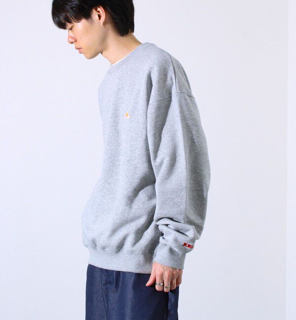 GLOSTER「【KELTY&times;GLOSTER】別注 クルーネックスウェット 裏起毛」|スウェット・ジャージ|