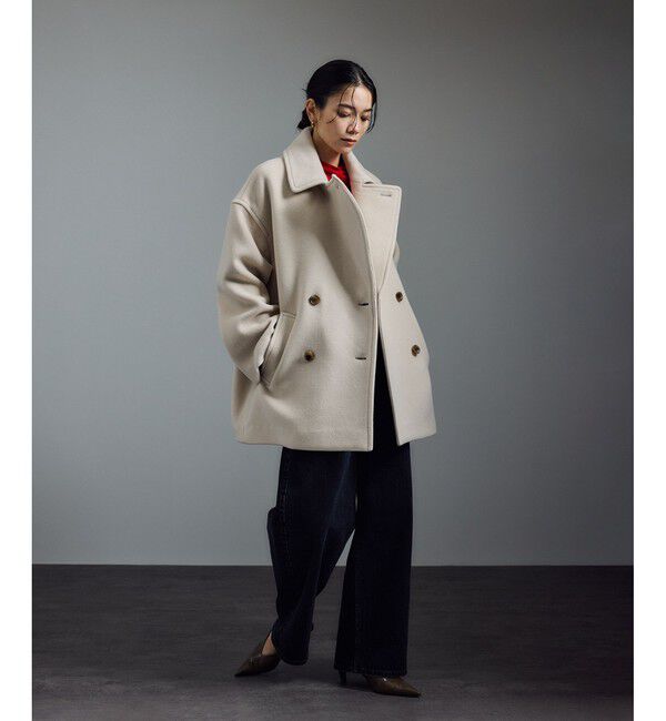追加＞【WEB限定】MANTECOウールPコート（SALON adam et rope