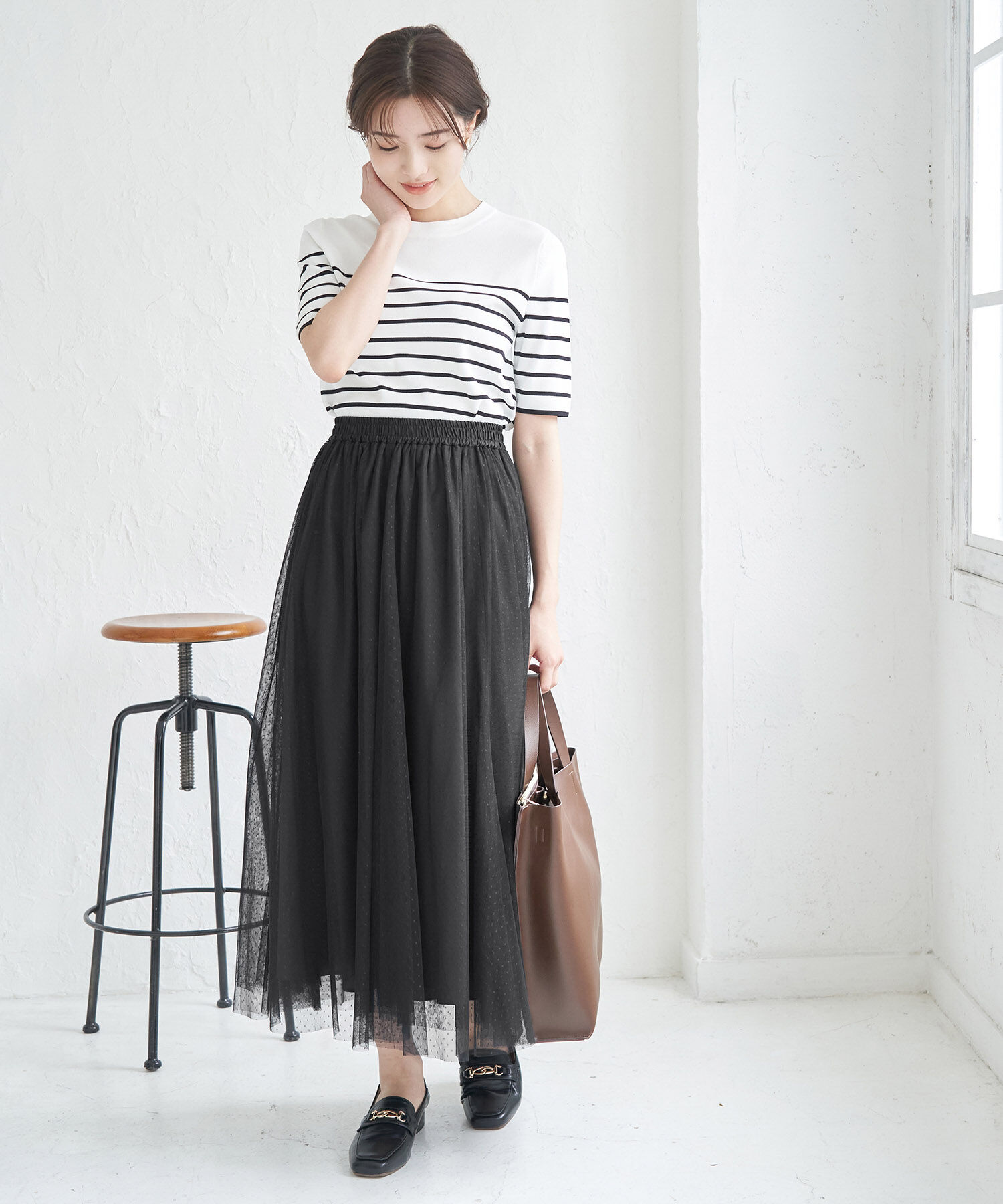 Rope&rsquo;Picnic「チュールスカート」|スカート|