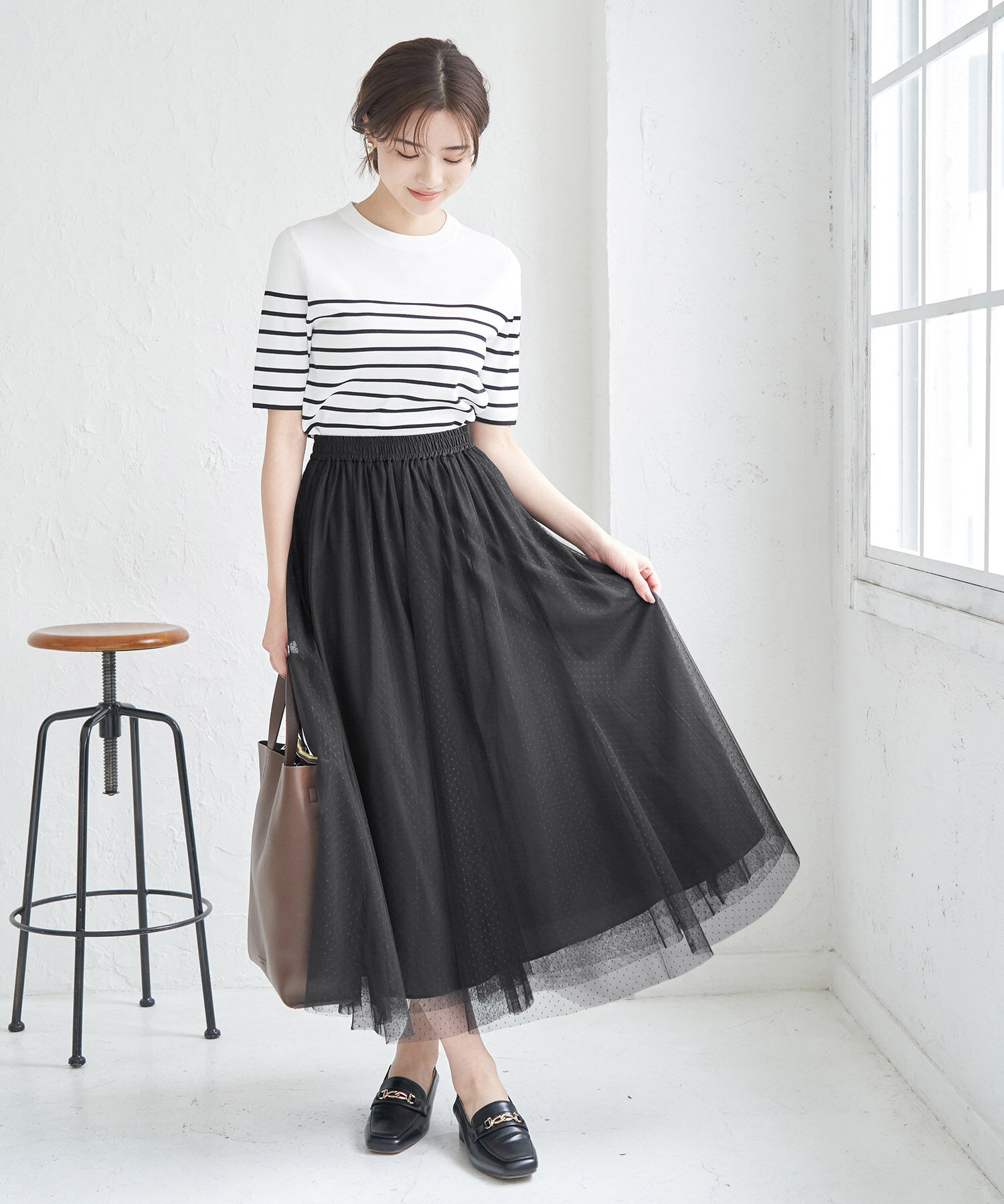 Rope&rsquo;Picnic「チュールスカート」|スカート|