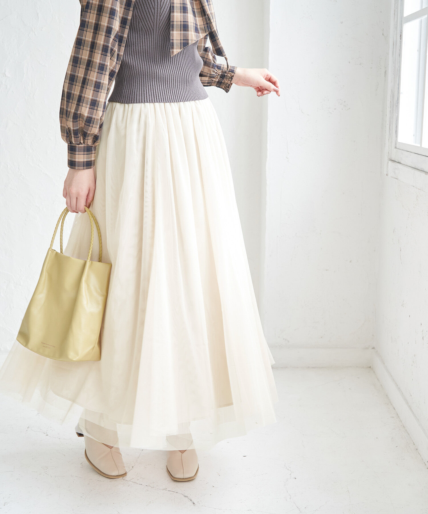 Rope&rsquo;Picnic「チュールスカート」|スカート|