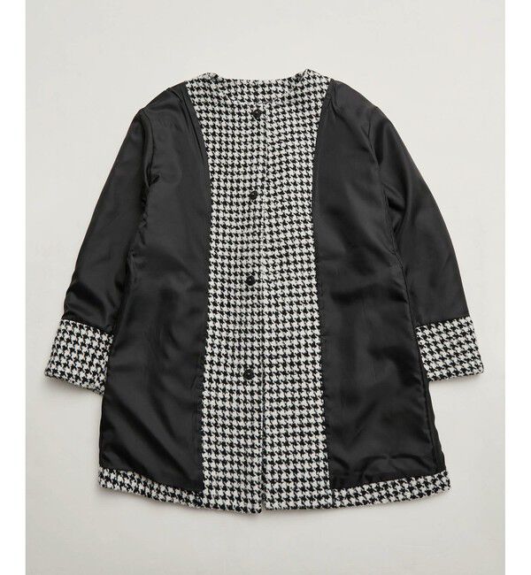 Rope&rsquo;Picnic「【WEB限定カラー:チェック】ハウンドトゥースツイードミディ丈Aラインコート」|その他|