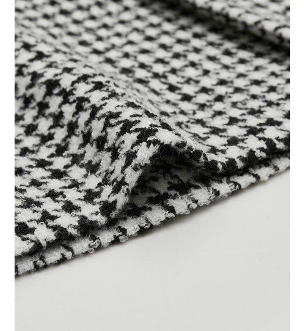 Rope&rsquo;Picnic「【WEB限定カラー:チェック】ハウンドトゥースツイードミディ丈Aラインコート」|その他|