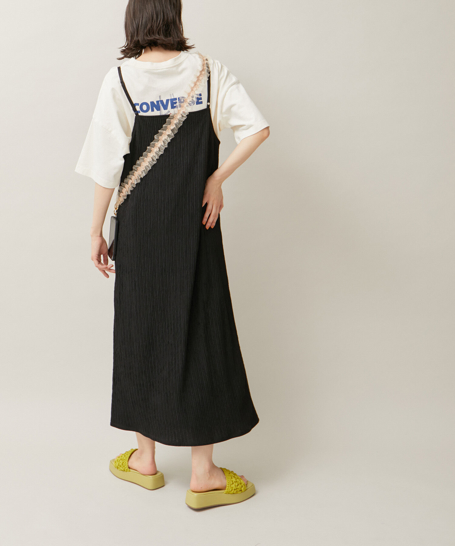 ROPE' PICNIC R「カットジャガードキャミワンピース」|ワンピース|