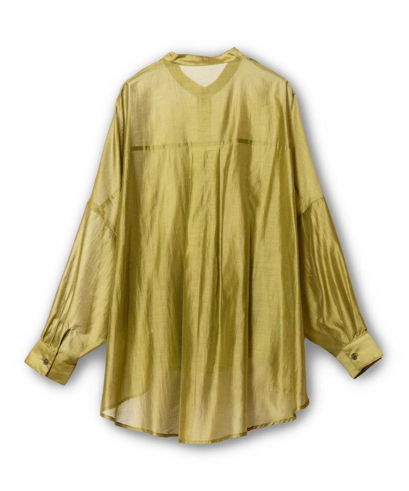  「イレギュラーヘムタックシアーシャツ」|シャツ・ブラウス|