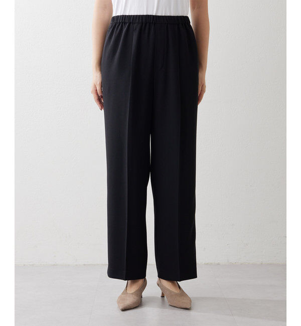  「バックサテンイージーパンツ」|チノ|