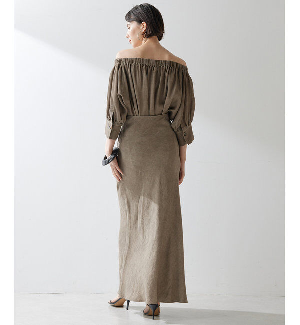  「ツイル顔料染めブラウス」|シャツ・ブラウス|