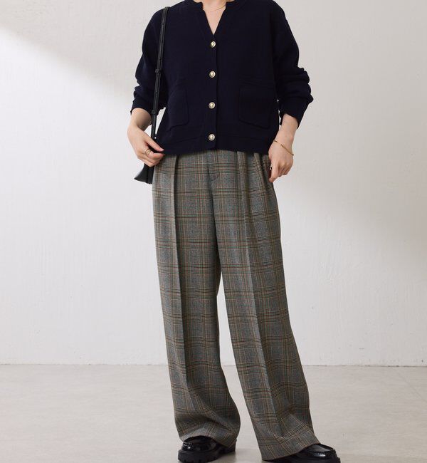 新品　GALLARDAGALANTE　スウェットライクカーディガン　ブラック スキッパースウェットライクカーディガン｜ルミネのファッション通販