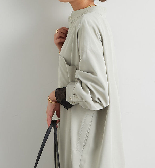  「ビンテージサテンシャツワンピース」|その他|