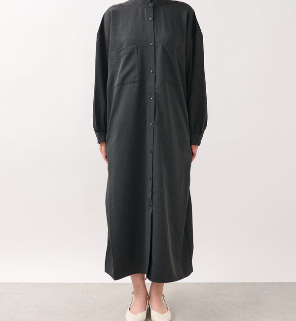  「ビンテージサテンシャツワンピース」|その他|