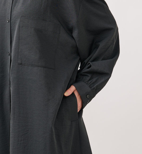  「ビンテージサテンシャツワンピース」|その他|