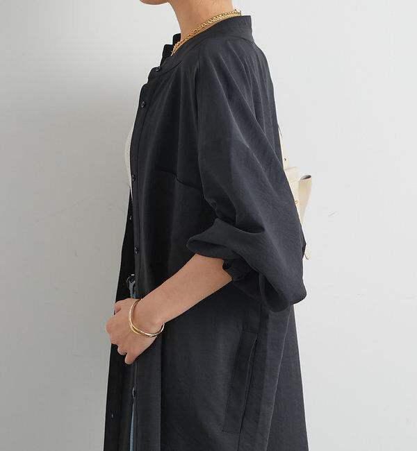  「ビンテージサテンシャツワンピース」|その他|
