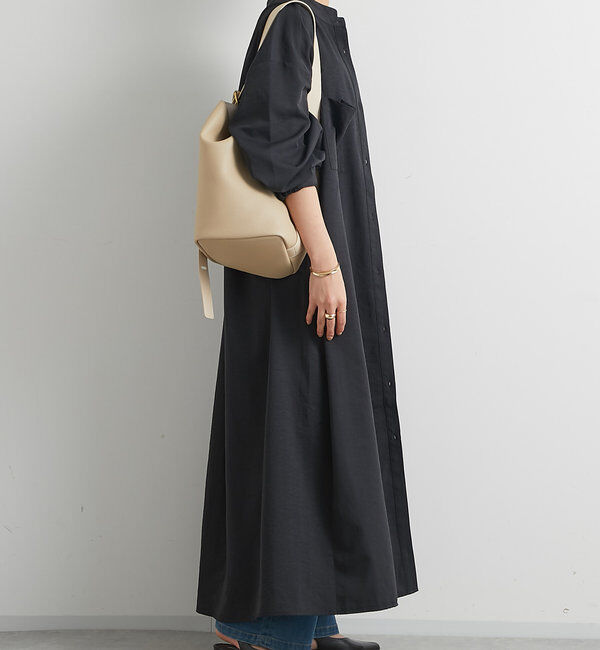  「ビンテージサテンシャツワンピース」|その他|