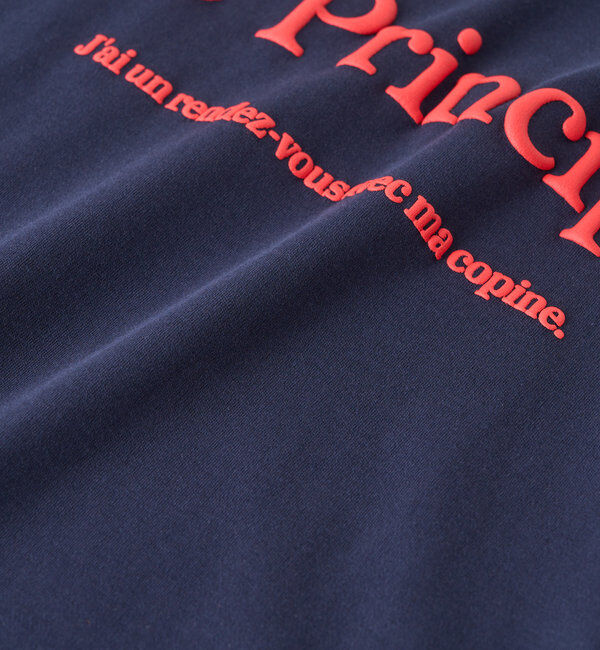  「《綿100％・洗練された雰囲気》シルケットボックス発砲プリントTシャツ」|Tシャツ・カットソー|