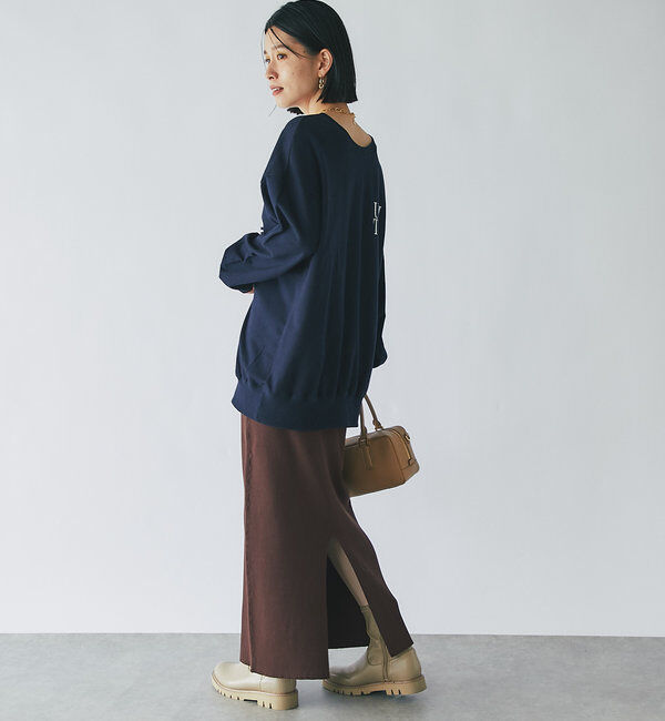  「予約【新色追加/マイナス3kg/レビュー高評価☆】リブタイトスカート」|スカート|