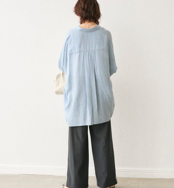  「【撥水/ウォッシャブル】イージートラックパンツ」|チノ|