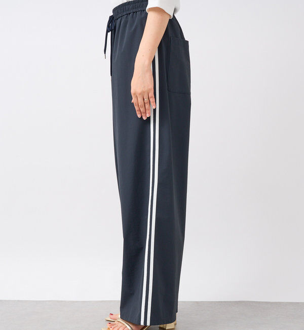  「【撥水/ウォッシャブル】イージートラックパンツ」|チノ|